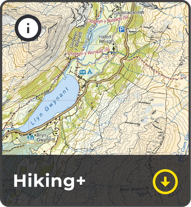 HiiKER map collections - Hiking+